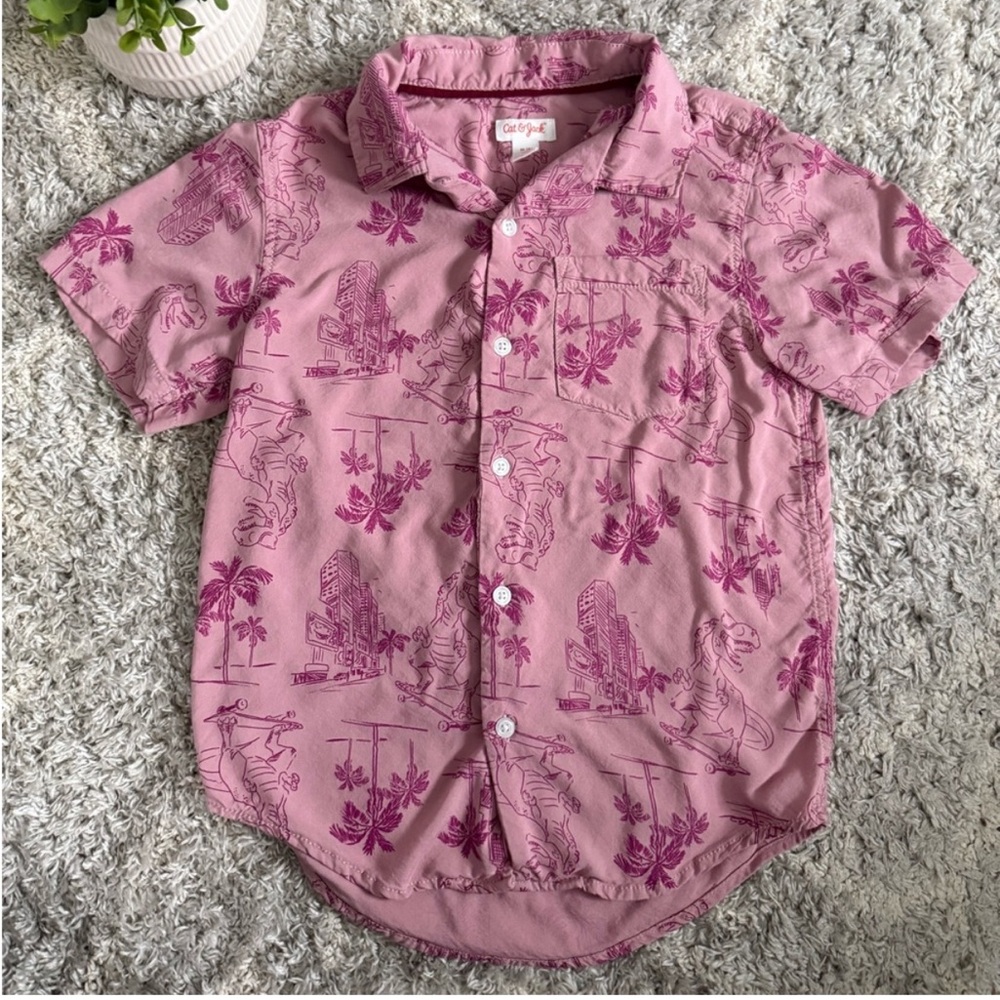 Boys Cat & Jack Button Down